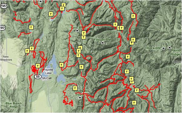 McCall Overview Map McCall Overview Map